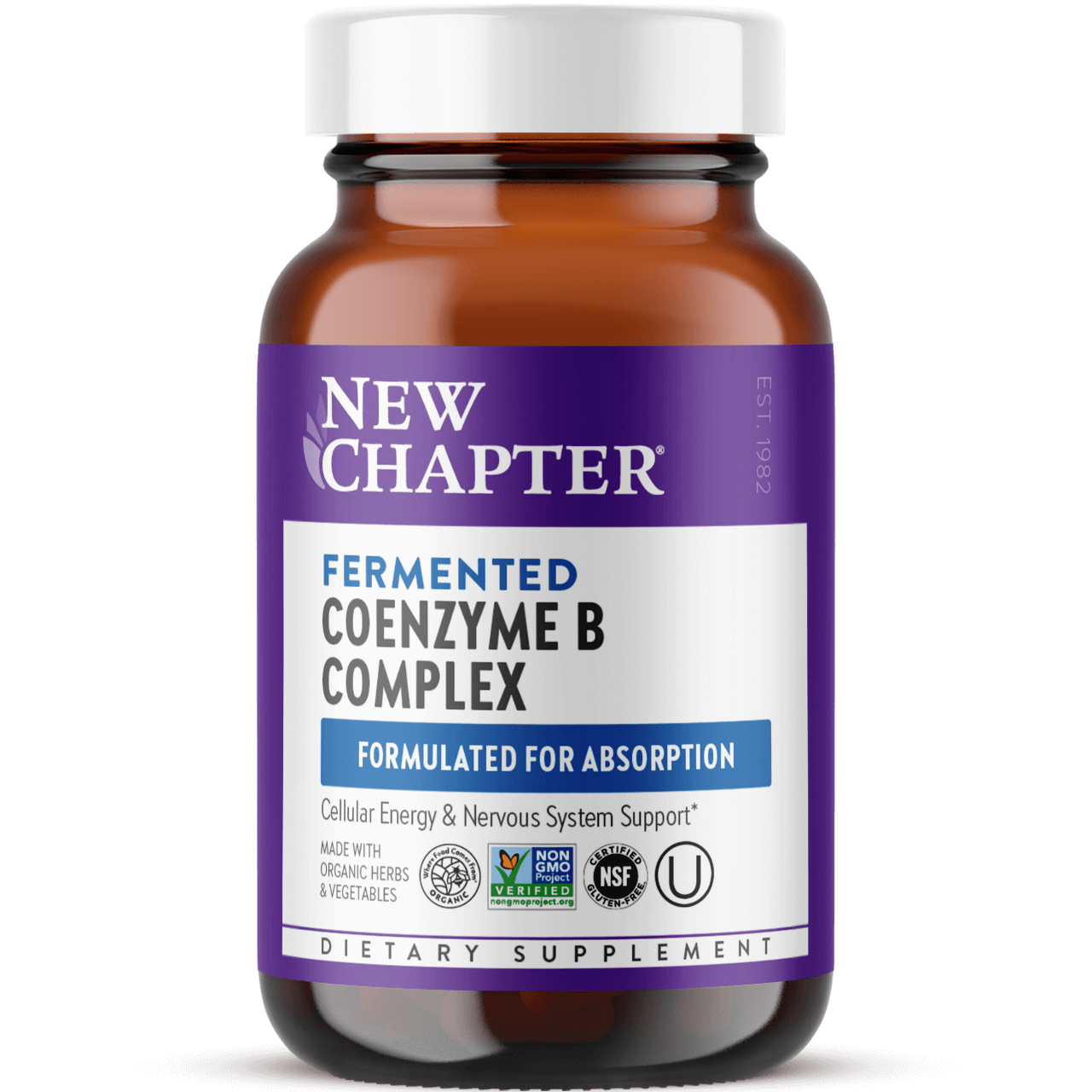 Bottle of Fermented Coenzyme B Complex